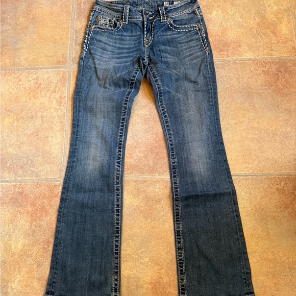 Miss Me Denim - Miss Me Dark Blue Flare Jeans
